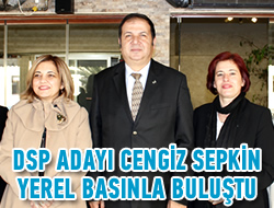 Cengiz Sepkin, yerel basnla bulutu