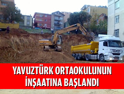 Yavuztrk Mahallesi Ortaokuluna Kavuuyor