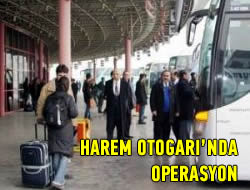 Harem Otogarı'nda Kaçak Cep Telefonu Operasyonu
