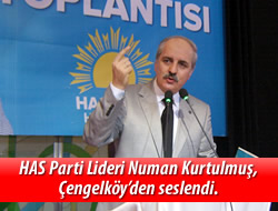 Numan Kurtulmu engelky'den seslendi