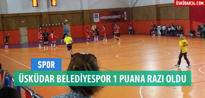 skdar Belediyespor 1 puana raz oldu