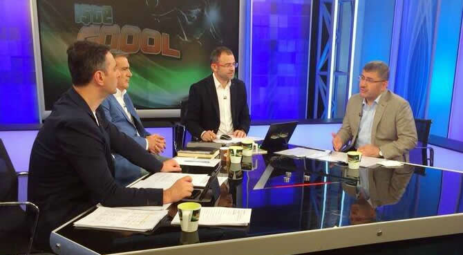 Hilmi Trkmen, TRT Spor'da ''te Gol'' programna katld