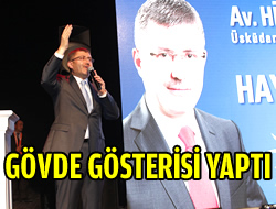 Hilmi Trkmen gvde gsterisi yapt