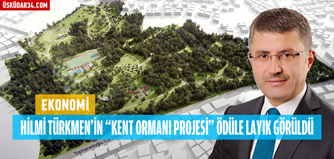 Türkmen'in, Kent Ormanı Projesi ödül aldı