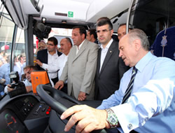 İstanbul'a 1705 yeni otobüs daha...