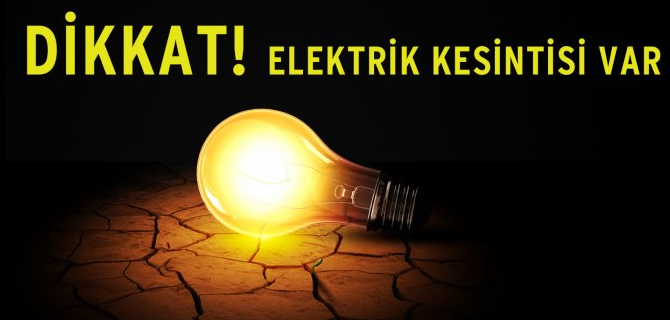 stanbul Anadolu Yakas'nda 10 ilede elektrik kesintisi