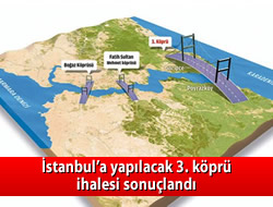 stanbul'a yaplacak 3. kpr ihalesi sonuland