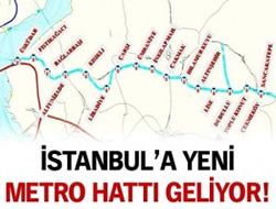 stanbul'a yeni metro hatt