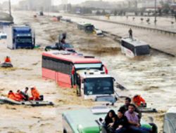 stanbul'da Yzyln Sel Felaketi