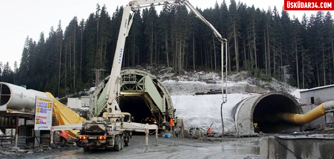 Kastamonu Ilgaz Tneli'nin yars bitti