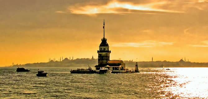 İstanbul'un incisi Kız Kulesi, Dünya'da beşinci!