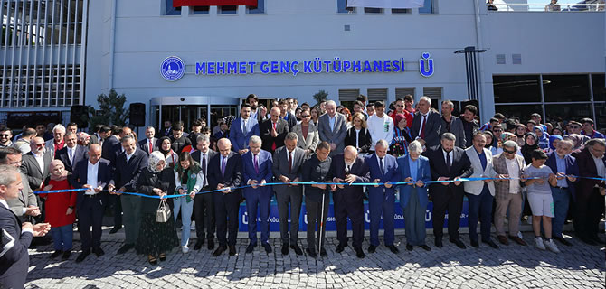 Mehmet Genç Kütüphanesi Üsküdar'da hizmete açıldı