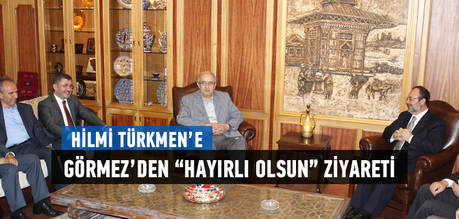 Prof. Dr. Mehmet Görmez, Üsküdar Belediyesi'ni ziyaret etti