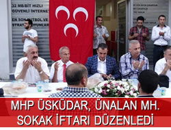 MHP nalan'da Sokak ftar Dzenledi