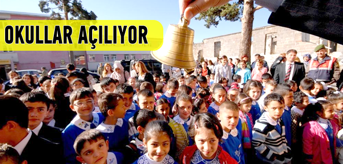 Yaz Tatili Bitiyor, Okullar 15 Eyll'de alacak