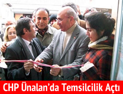 CHP nalan Mahallesi'nde Temsilcilik At