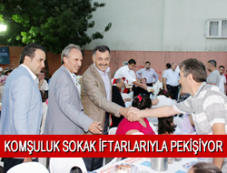 Ramazan Ay'nn Bereketi Sokak ftarlarnda Paylalyor