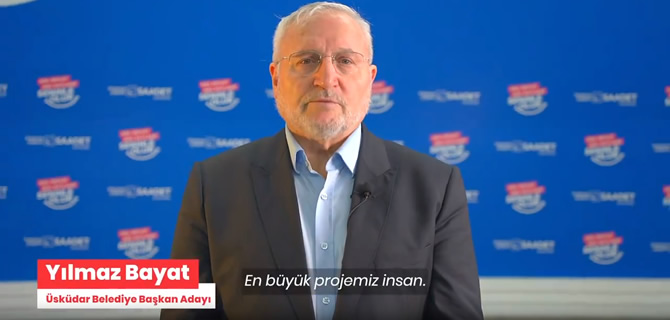 Saadet Partisi skdar Belediye Bakan Aday Ylmaz Bayat oldu