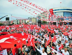 Saadet'ten Msr iin 1 milyonluk miting