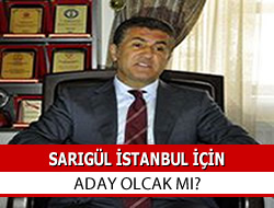 Sarıgül, İstanbul İçin Aday Olacak Mı?