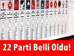 Seimlere katlabilecek 22 parti belli oldu!