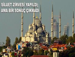 stanbul'daki ''siluet zirvesi'' sonusuz kald