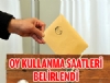 Yerel seim oy kullanma saatleri belirlendi