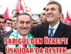 Mustafa Sargl skdar' ziyaret etti ve aday tantt