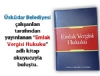 Alannda Bir lk; ''Emlak Vergisi Hukuku''