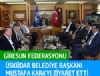 Giresun Federasyonu Bakan Kara'y ziyaret etti