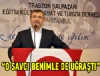 Hilmi Trkmen, ''O savc benimle de urat''