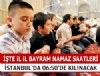 l l Bayram Namaz Saatleri