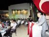 Kuzguncuk'da Sinagog bahesinde iftar