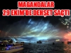 Magandalar 29 Ekim'de de bo durmad