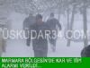 Marmara'da frtna ve kar alarm