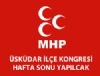 MHP skdar ile kongresi pazar gn yaplacak