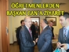 retmenlerden Bakan Hasan Can'a Ziyaret