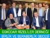 skdar Rizeliler Dernei'nden Muhteem Gece