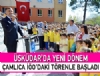 skdar'da yeni eitim-retim dnemi amlca'daki trenle balad