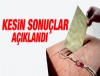 YSK seimlerin kesin sonularn aklad