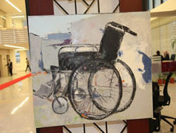 Ümraniye'de Engellilere Özel Resim Sergisi Açıldı