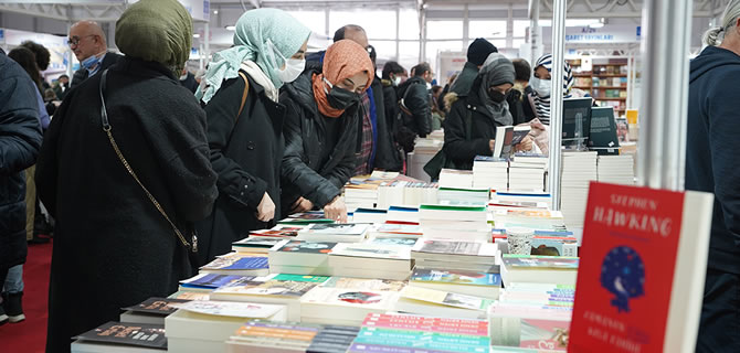 skdar 7. Kitap Fuar'na 250 binden fazla ziyareti katld