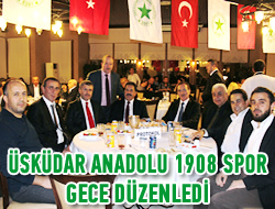 skdar Anadolu dayanma gecesi dzenledi