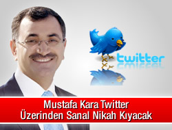 Twitter zerinden sanal nikah...