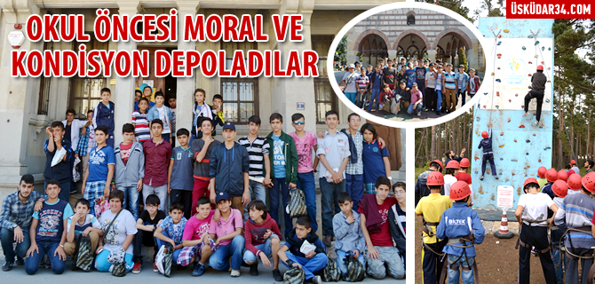 Okul ncesi moral ve kondisyon depoladlar