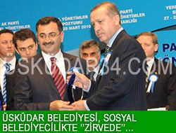 skdar, Sosyal Belediyecilikte ''zirvede''...