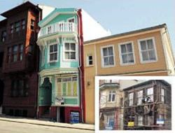Tarih ahap binalar cretsiz yenileniyor