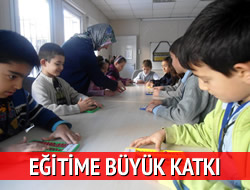 skdar Bilgi Evleri'nden eitime byk katk