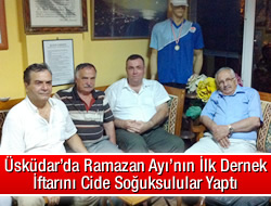 Ramazan Ay'nn ilk dernek iftar Cide Souksululardan