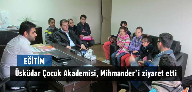 skdar ocuk Akademisi'nden Mihmander'e ziyaret